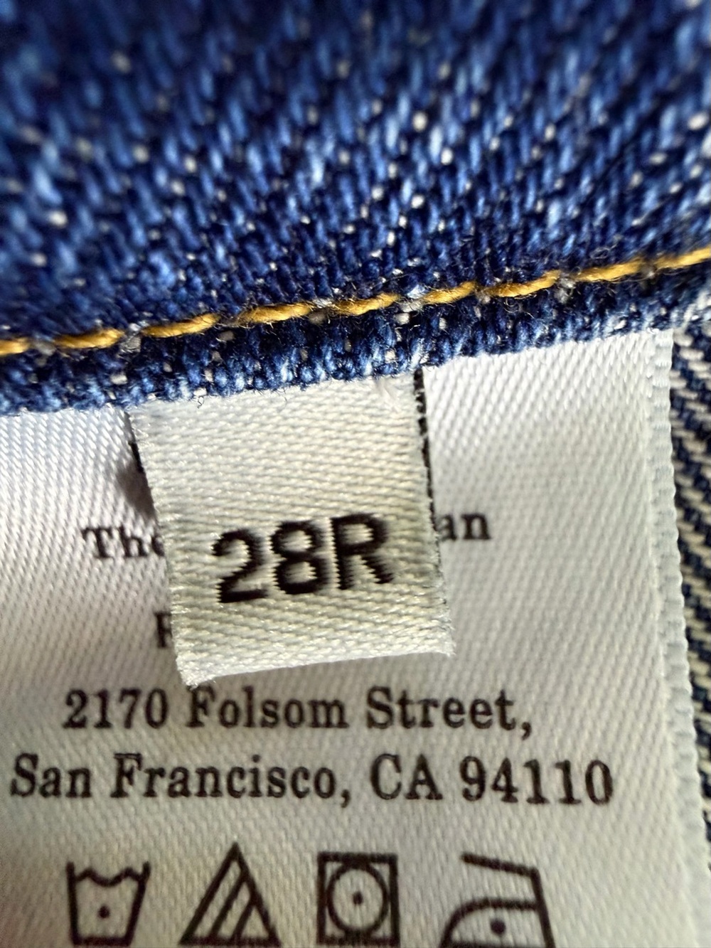 Everlane The Gardener Pull-On Jean Mid Indigo Wide Barrel Leg Size 28R NWOT - Picture 8 of 16
